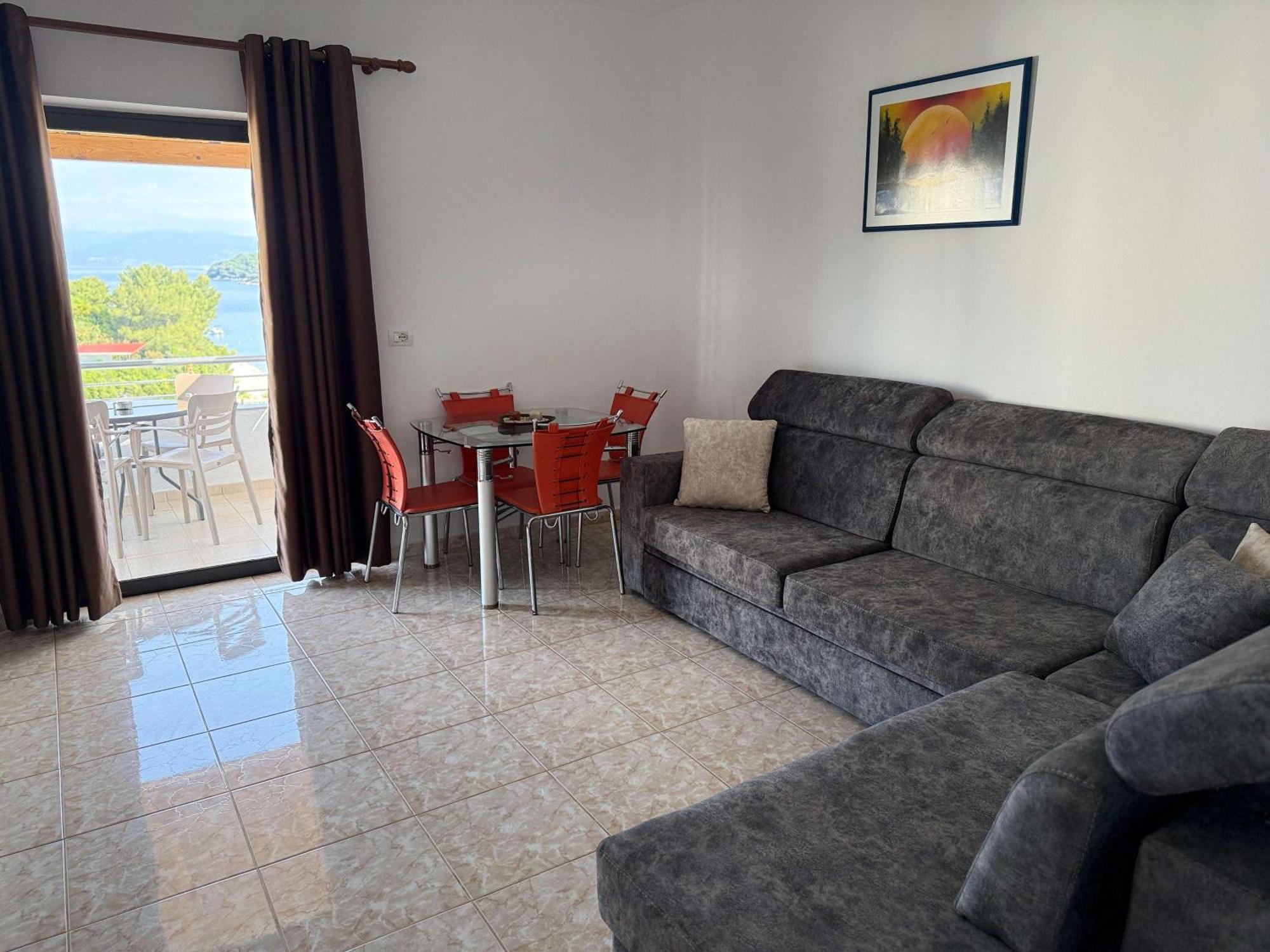 Apartmán Vila Bilali Ksamil Exteriér fotografie