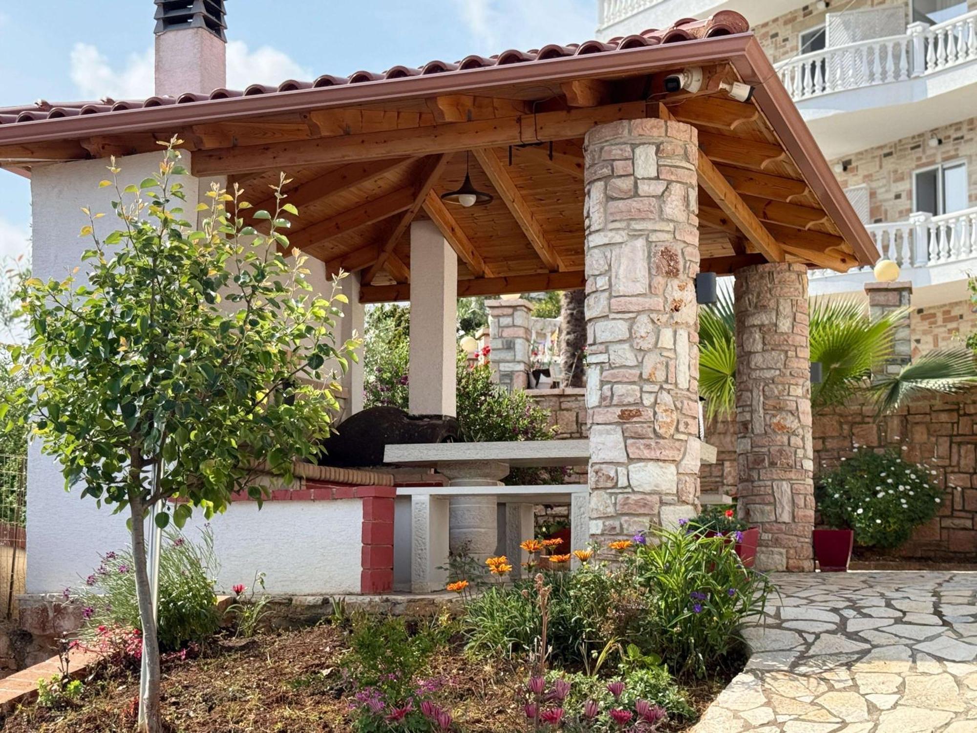 Apartmán Vila Bilali Ksamil Exteriér fotografie